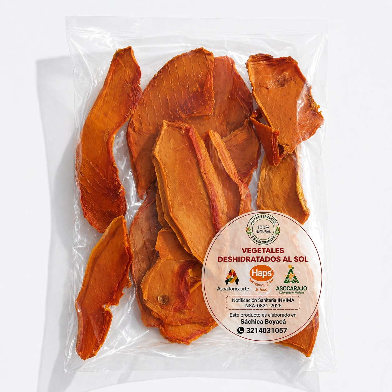 Papaya deshidratada